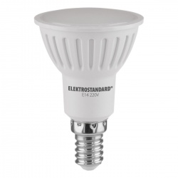 Лампа LED GU10(MR16), 8W, 220V, теплый 4000К, 580Lm