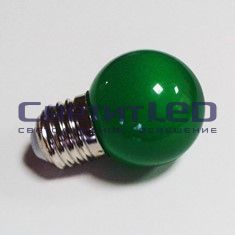 Лампа для Белт лайта, матовая, 220V, 1W, зеленая