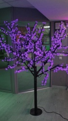 Дерево светодиодное "Вишня"  Фиолетовое, 972LED, 1.9х1.5м, 71.3W, 220V