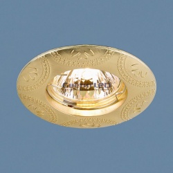 Точечный светильник (Спот) MR16 G5.3, сатин/золото, 602 MR16 SG