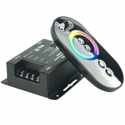 Контроллер RGB RF(Радио) Сенсор ЧЕРНЫЙ 125x40x23мм 12/24В 288/576Вт SG
