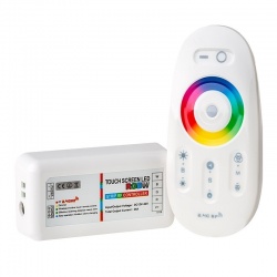 Контроллер RGBW, 12/24V, 288/576W, сенсорный, белый