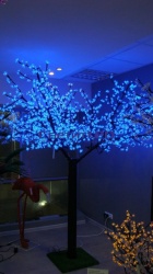 Дерево светодиодное "Вишня" Синее, 2688LED, 3.6х3м, 222W