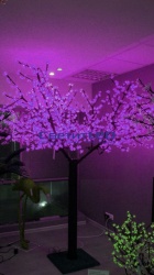 Дерево светодиодное "Вишня", Фиолетовое, 1728LED, 2.5х2м, 143W