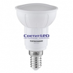 Лампа LED E14(R50), 7W, 220V, теплый 2700К, 540Lm
