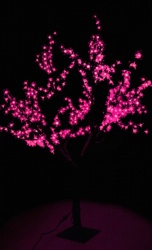 Дерево светодиодное "Сакура", розовое, 450LED, 1.5м, 36V, 30W, трансф. в компл, IP65