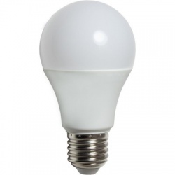 Лампа LED E27(груша), 9W, 220V, теплый 3000К, 950Lm