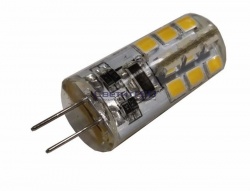 Лампа LED G4(пуля), 1.5W, 220V, теплый 3000К, 200Lm