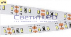 Лента LED, IP33, 12V, SMD3014, 12W/м, 120LED/м, белый теплый