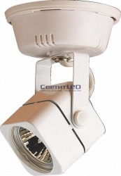 Светильник  накладной, поворотный, белый, под лампу GU5.3