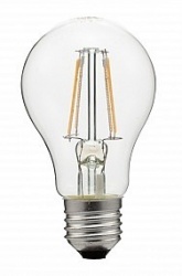 Лампа LED E27(груша), 7W, 220V, теплый 3000К, 630Lm, диммируемая