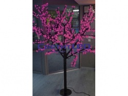 Дерево светодиодное "Вишня", Розовое, 972LED, 1.9х1.5м, 71.3W