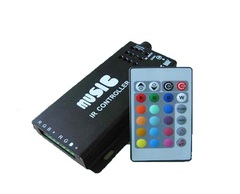 Контроллер RGB, IR(и/к), 12/24V, 120/240W, 24 кнопки